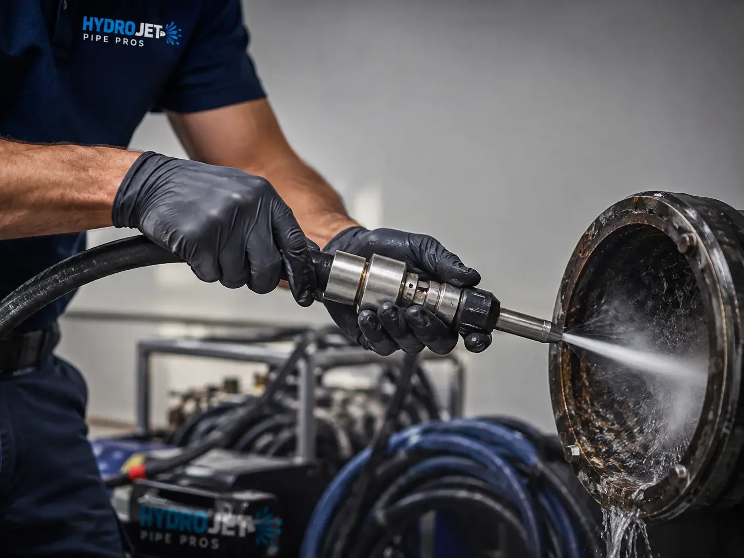 Hydro Jet Pipe Descaling in Maple Rapids, MI